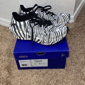 Craft sports ctm ultra carbon zebra road/trail running shoes